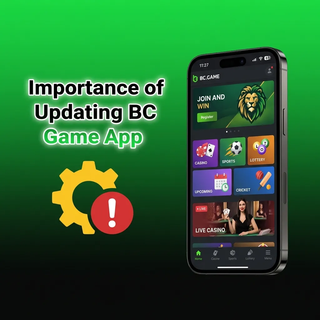 BC Game app update showing security patches, new payment methods, and performance improvements for Indian users